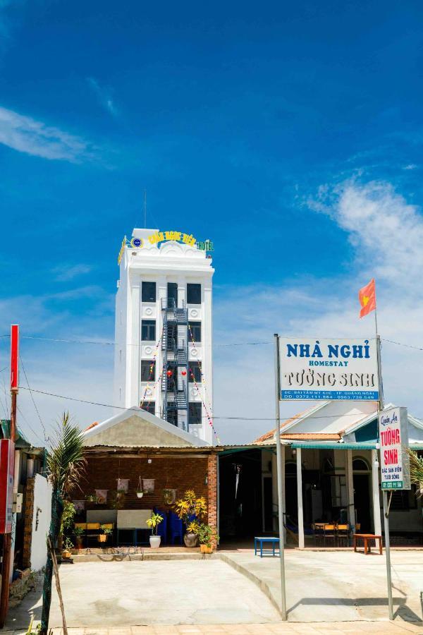 Chau Ngoc Vien Hotel - Bien My Khe - Quảng Ngãi Exteriör bild